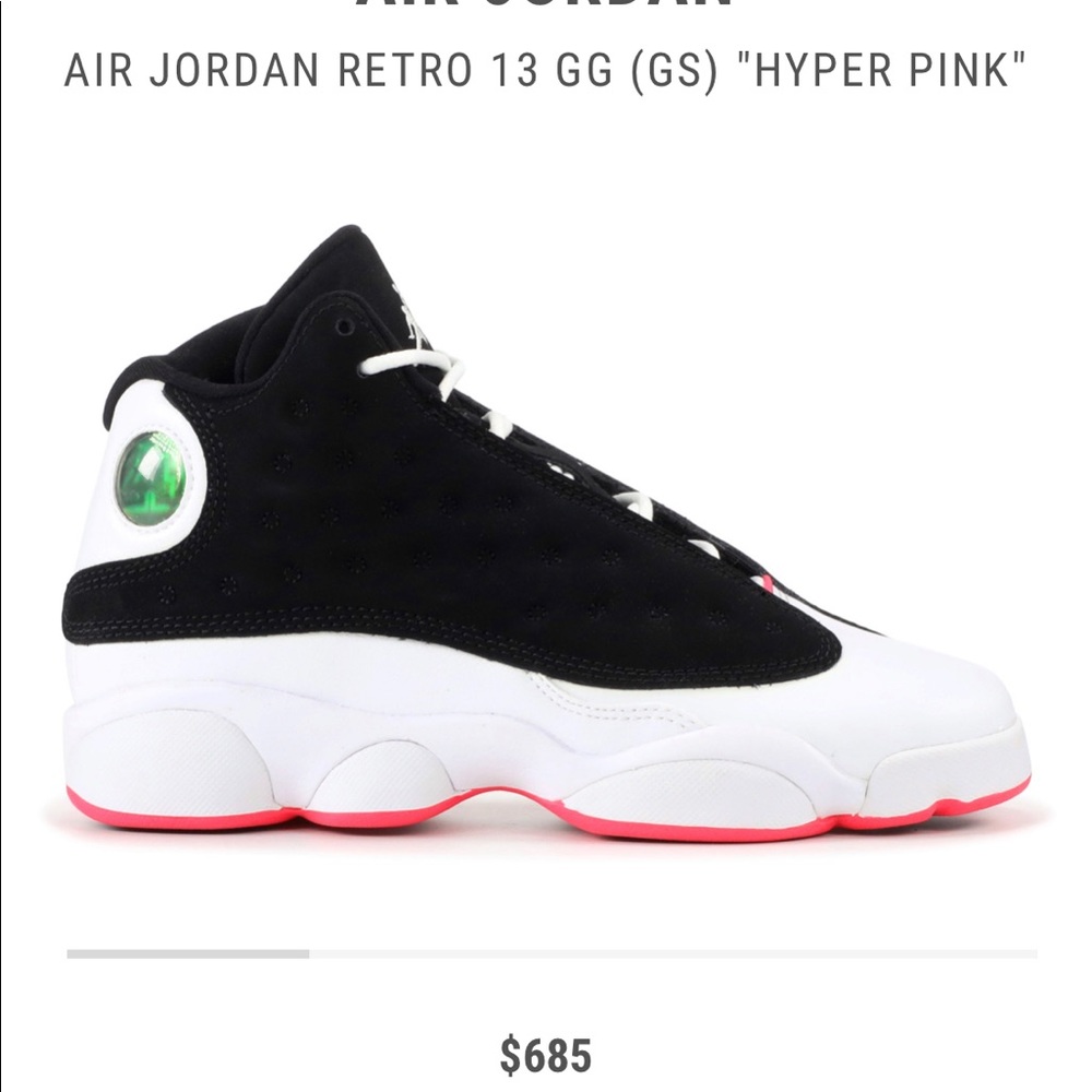 Air Jordan Retro 13GG Hyper pink